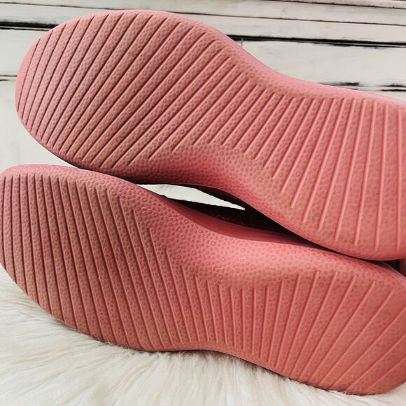 All Birds Burgundy Red Merino Wool Super Soft Lace up Sneakers - Mens Size 9 - Picture 6 of 8